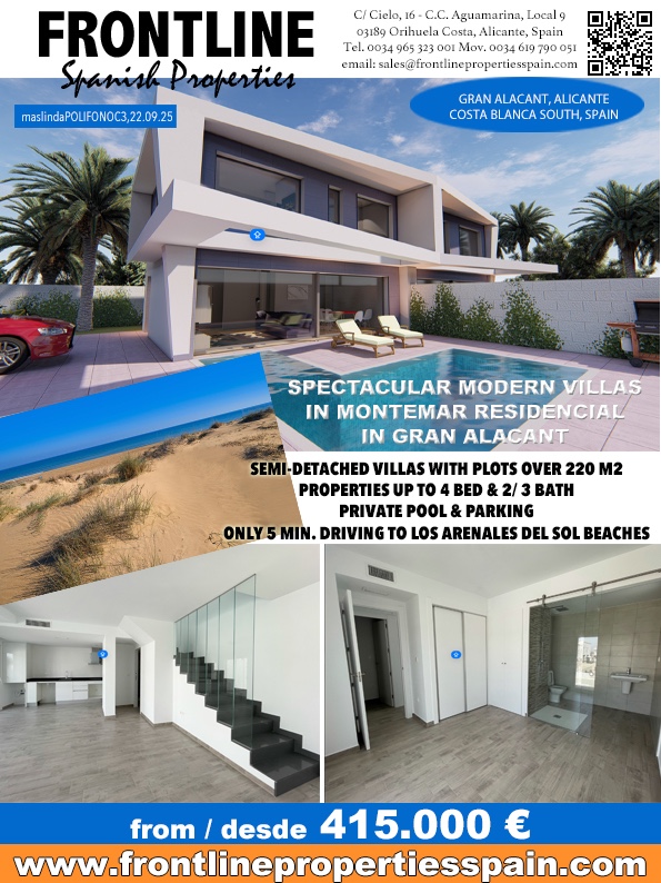 3 bedroom Townhouse in Santa Pola