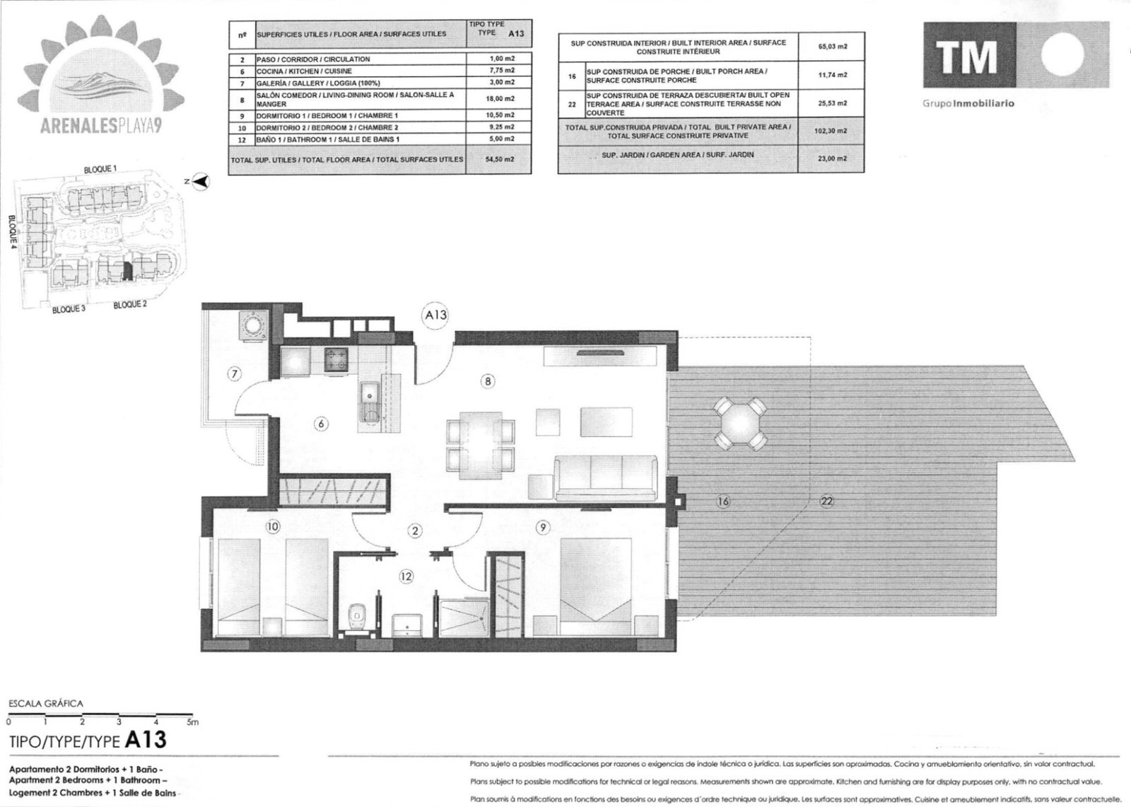 2 bedroom Apartment in Santa Pola
